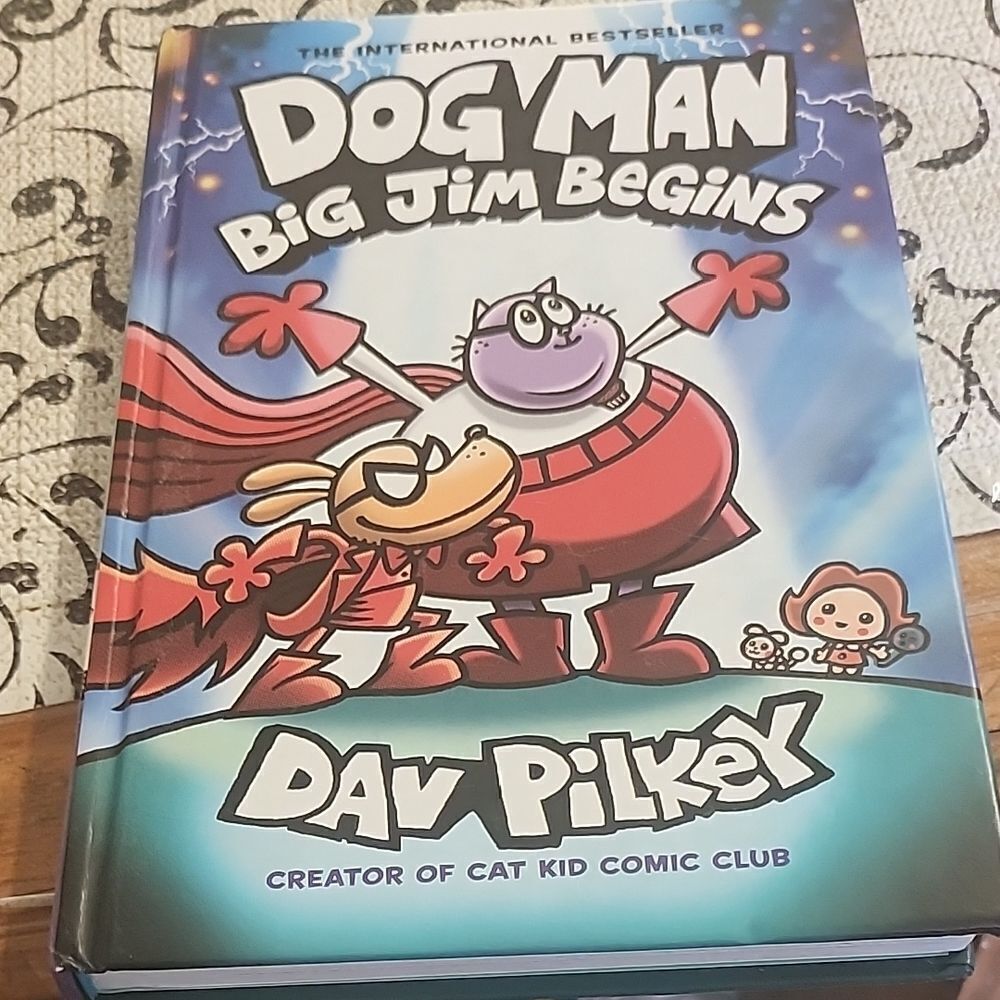 Dog Man: Big Jim Begins Hardcover Book